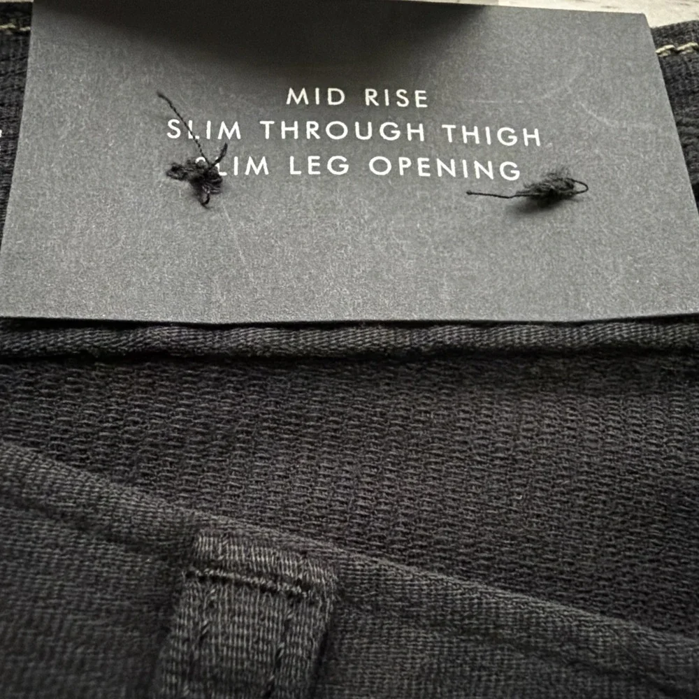 Banana Republic Slim Stretch-Corduroy Traveler Pant Size 36x32 NEW! Black‎